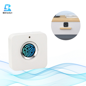 Thông minh nhỏ gọn tự động mở khóa tủ an toàn ngăn kéo vân tay sinh trắc học kỹ thuật số khóa cửa gỗ thẻ nhớ lưu trữ dữ liệu SDK - Product Image 1