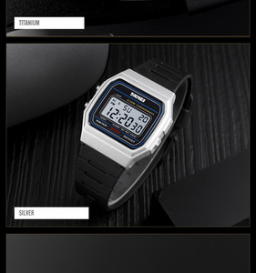 도매 스케미 1412 남녀공용 간단 스포츠 디지털 시계 남성용 크로노그래프 시계 - Product Image 6