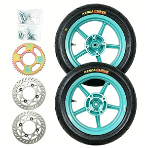 Nuovo HSKABIN per pneumatici <span class=keywords><strong>Tiffany</strong></span> Blue 110/70-12 e 120/70-12, guscio per sostituzione/riparazione - Product Image 1