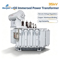 Transformateur de puissance immergé dans l'huile 35 kV/1000 kVA pour la distribution d'énergie industrielle, usine de fabrication et poste de transformation d'usine, IEC IE