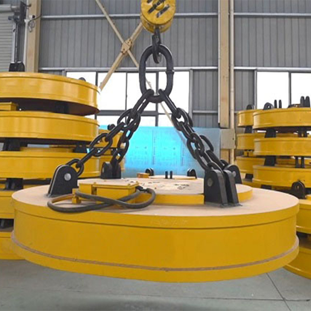 Electro Magnets Lifter Circular Lifting Magnet 24 Electro Scrap Lifting Electromagnet