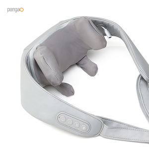 Máquina masajeadora de cuello y hombros cervical Shiatsu inalámbrica recargable inteligente eléctrica con calor - Product Image 2