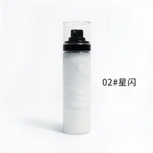 24 Uur Hydraterende Gezicht Body Glow Cosmetica Instelling Spray Groothandel Oem Shimmer Make Instelling Spray