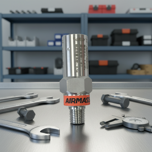 Airmass DA08T1 ODM Supported Pneumatic Cryogenic Safety Relief PTFE <b>Seal</b> 1/4 Port Vertical Mounting Flange - Product Image 1