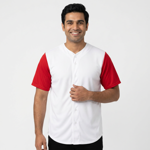 Dernier maillot de baseball personnalisé bas quantité minimale de commande Nouveau design Respirant Prix de gros OEM Maillot de baseball personnalisé - Product Image 1
