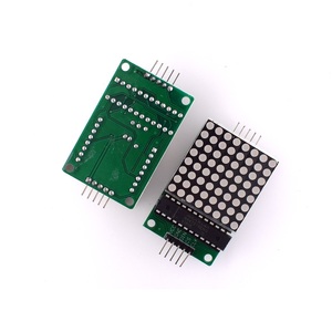 Módulo de celosía MAX7219 Módulo de Control módulo MCU para <span class=keywords><strong>enviar</strong></span> línea Dupont - Product Image 2