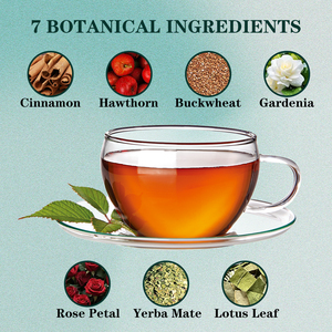 Thé Détox Herbal de Haute Qualité avec Cannelle & Gardénia – Formule Quotidienne pour la Vitalité, la Perte de Poids et la Stimulation du Métabolisme - Product Image 2