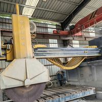 Machine de découpe automatique infrarouge d'occasion pour dalles de granit et de marbre avec positionnement précis