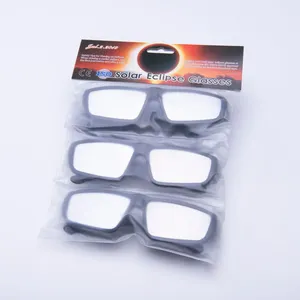 2024批发日食眼镜ce iso认证塑料日食眼镜