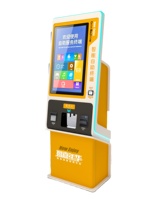 Terminal self-service intelligent ATM08 Arcade Distributeur de billets de banque Accepteur de devises Kiosque de paiement en espèces