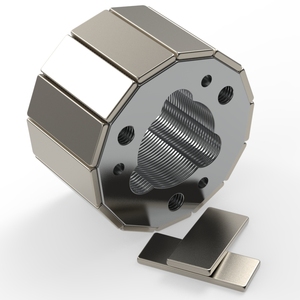 Imán de Neodimio Antai en Forma de Segmento, Grado N50H, Recubrimiento de Zinc/Níquel, Aplicaciones de Motor de Flujo Axial, Temperatura de Trabajo de 120°C - Product Image 3