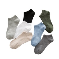 Chaussettes habillées pour hommes, design simple, bon marché, tendance, jetables, respirantes, antibactériennes, écologiques, avec logo personnalisé, vente en gros