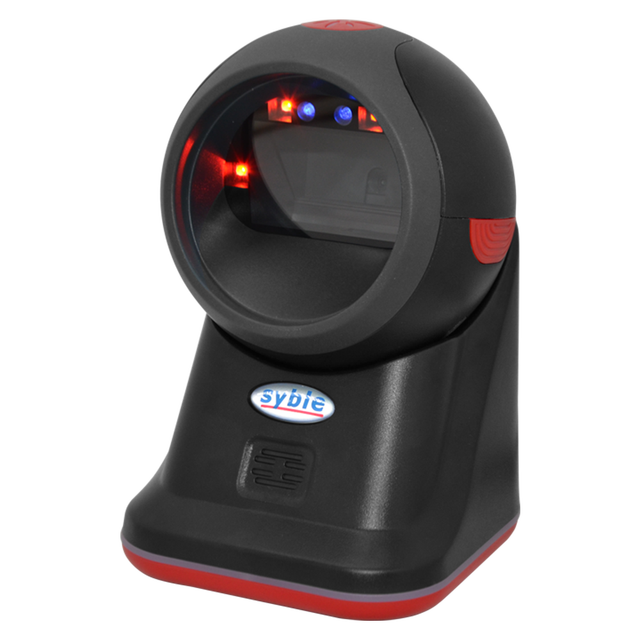Hands-free Barcode Scanner Desktop Presentation Image Reader for Mobile Payment Supermarket Library