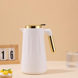 Bouteille <span class=keywords><strong>isotherme</strong></span> en verre grande capacité, conçue pour la maison, le bureau, la préparation de café et l'isolation quotidienne de l'eau. - Product Image 1