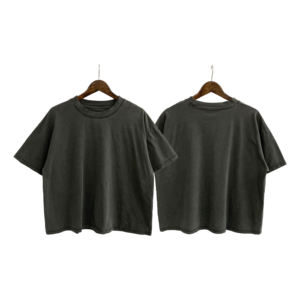 T-shirts en coton surdimensionné sérigraphiés personnalisés avec logo T-shirt <span class=keywords><strong>taille</strong></span> haute pour hommes - Product Image 3