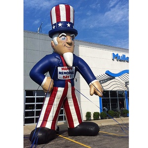 Gigante inflable personalizado <span class=keywords><strong>Tío</strong></span> <span class=keywords><strong>Sam</strong></span> modelo globo para la publicidad - Product Image 1