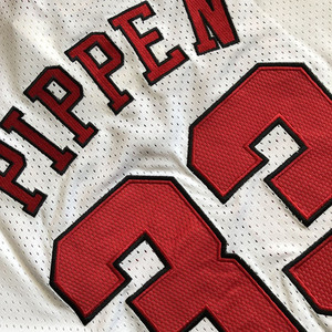 1997 Saison Cross-Border Hit No. 33 <span class=keywords><strong>Pippen</strong></span> Same Maillot de basket-ball pour hommes Polyester respirant à séchage rapide Plus Tailles Imprimé - Product Image 4