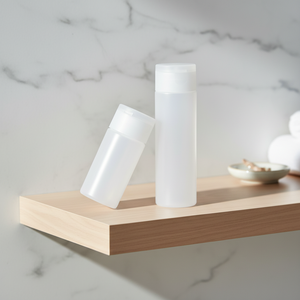 Flacon vide <span class=keywords><strong>pour</strong></span> nettoyant visage Weikang 100 ml en LDPE, forme cylindrique, avec surface gravée à l'acide, bouchon à vis, bouchon intérieur lavable, éponge en <span class=keywords><strong>feutre</strong></span> - Product Image 4