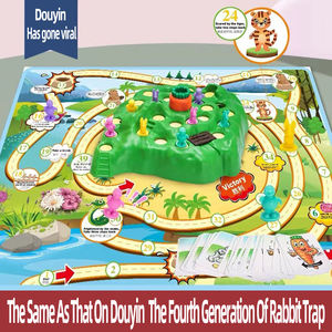 Trampa para Conejos, Juguete de Batalla para Dos Jugadores, Juego de Mesa Multijugador, Beneficia la Inteligencia, Juego Interactivo para Padres e Hijos - Product Image 2