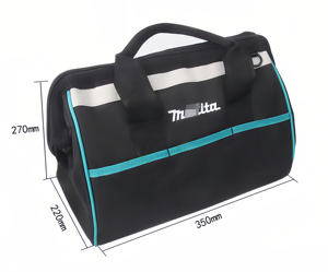<b>Large</b>-capacity Canvas and Nylon Tool <b>Bag</b> Wear-resistant Hardware Tool Accessory <b>Storage</b> <b>Bag</b> Men's Handheld Tool <b>Bag</b> - Product Image 6
