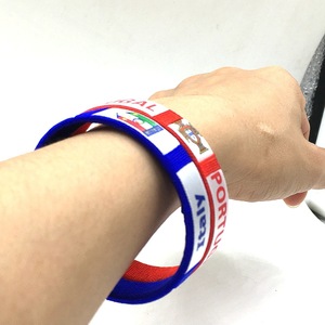 Braccialetto per Tifosi di Calcio Spagna Brasile Portogallo Argentina Francia Italia Anello da Polso per Fan Taglia Unica - Product Image 3