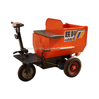 Carretilla Eléctrica Mini LK15, Carretilla de Carga Eléctrica, Capacidad de Carga de 600 kg, Construcción de Acero, Motor de 1000 W, Herramientas