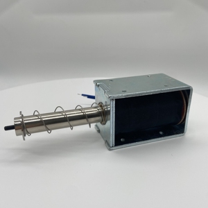 Solénoïde auto-fixant personnalisé de 50 mm / Solénoïde à poussée et traction / Solénoïde CC 12V 24V pour décharge haute tension. - Product Image 5