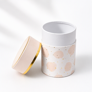Custom Logo Round Paper Tube Packaging Cylinder Box with Lid Eco Friendly Recyclable Printed Gift <b>Boxes</b> for Candy and Cosmetic - Product Image 2