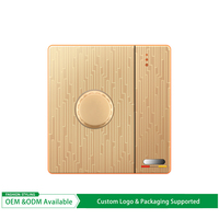 Bangladesh DHAKA CHITTAGONG Ips FAN DIMMER Interrupteur à bascule 250V 16A PC Interrupteurs muraux électriques modernes de luxe pour la maison et le bureau