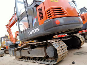 Excavatrice sur chenilles Doosan DH55 Excavatrice d'occasion Moteur japonais DH55-V dh60 - Product Image 5