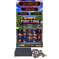 Jeu de société Firelink Games Ultimate Fire Link PCB, jeu d'arcade, garantie 1 an, métal, plastique, alimentation USB, langue anglaise, monnayeur