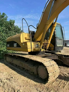 Caterpillar equipo de máquina de construcción Cat 320C 320B 320D Cat máquina de movimiento de tierra excavadora usada Cat 320 en venta - Product Image 3