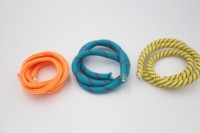 Corde d'emballage en nylon polyester noyau solide accessoires vestimentaires ronds corde de couleur corde de taille adaptée à la laisse de chien et au sauvetage