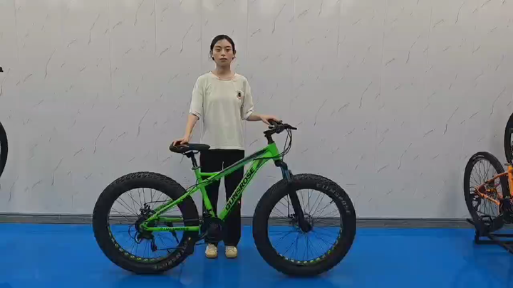 Fat Tire 26 Inch Cycle for Adults Bikes Mtb Style Tire Fixed - Main Image