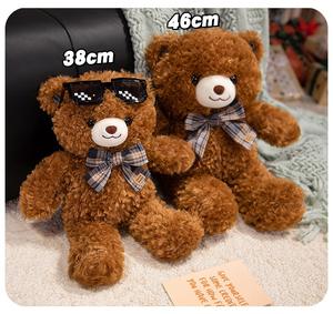 Adorabile soffice arco <span class=keywords><strong>orsacchiotto</strong></span> di medie dimensioni giocattoli morbidi peluche personalizzato orso di peluche - Product Image 5