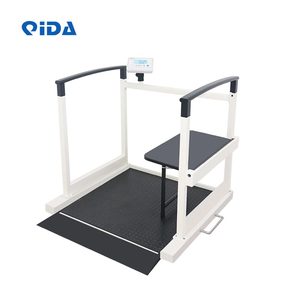 अस्पताल के वजन वाले व्हीलचेयर पैमाने पर फोल्डेबल सीट 1-300 किलोग्राम - Product Image 3