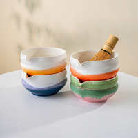 Coffret cadeau coloré, ensemble matcha, fouet en bambou, bol en céramique, cuillère à thé, emballage personnalisable, logo, ensembles de kits matcha