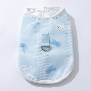 Rompi Pendingin Anjing Peliharaan Anti Panas, Berbahan Mesh Bernapas dengan Cetakan Penuh dan Topi untuk Anjing Kecil & Besar - Product Image 6