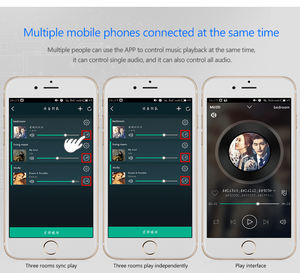 ホームシアター5.1天井スピーカー。ワイヤレスWIFIプレーヤーとブルートゥース受信機を内蔵。テレビに接続されたホームシアター - Product Image 5