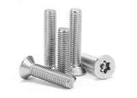 Vis à tête fraisée plate Torx antivol en acier inoxydable 304 M3 M4 M5 M6