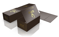 Boîtes magnétiques rigides en carton recyclable, personnalisables en taille et logo, emballage de luxe pliable avec couvercle magnétique