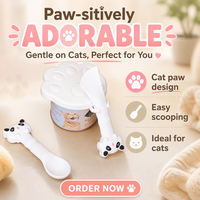 Cuillère-spatule pour nourriture humide pour animaux de compagnie Jusuo, sans BPA, en silicone écologique, forme triangulaire, ouvre-boîte portable pour chats et chiens
