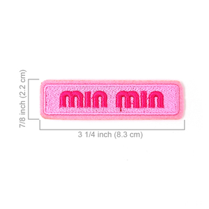 Offre Spéciale personnalisé brodé 3D thermocollant PVC Patch à la mode coudre Style bricolage vêtements accessoires principalement toile tissu - Product Image 5