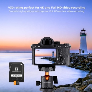 K & <span class=keywords><strong>F</strong></span> Concept 64G Thẻ SD U3/V30/A1 Kèm Bộ Chuyển Đổi Thẻ Nhớ Thích Hợp Cho Camera Giám Sát Gia Đình Máy Ghi Âm Lái Xe Thẻ Nhớ - Product Image 6