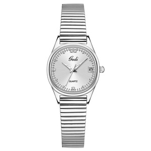 Reloj de pulsera de cuarzo para mujer, de alta gama, compacto, exquisito, lujoso, de alto valor estético, resistente al agua - Product Image 6