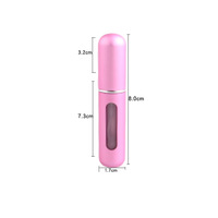 5ml atomiseur rechargeable parfum atomiseur vaporisateur voyage après-rasage décanteur