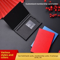 Boîte de couleur pour carte VIP, estampage or mat, LOGO, emballage spécial en papier rigide, personnalisable, coffret cadeau dentaire ou de voyage