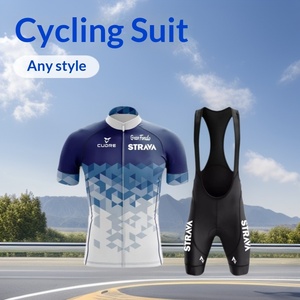 Conjuntos de Ropa de <span class=keywords><strong>Ciclismo</strong></span> Transpirable para <span class=keywords><strong>Hombre</strong></span>, Jersey con Estampado Personalizado, Pantalones Cortos Deportivos para Bicicleta de Montaña - Product Image 6
