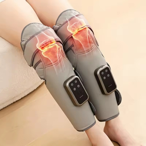 Air Compression Neoprene Knee <b>Massager</b> with Smart Temperature Timing Control for Athlete Muscle Soreness Relief-USB Rechargeable - Product Image 1