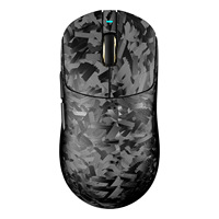 Mouse Nirkabel Attack Shark RS3 Ultra Carbon Fiber Wireless PAW3955MAX Gaming Tri-Mode Dual 8K Nordic 54L15 MCU 52.000 DPI